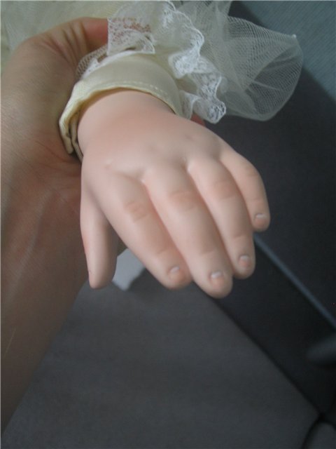 Наша фарфоровая балеринка от Донны Руберт