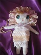 Кукла Анжелика — Текстильные игрушки и примитивы: кофейные (фото 5)