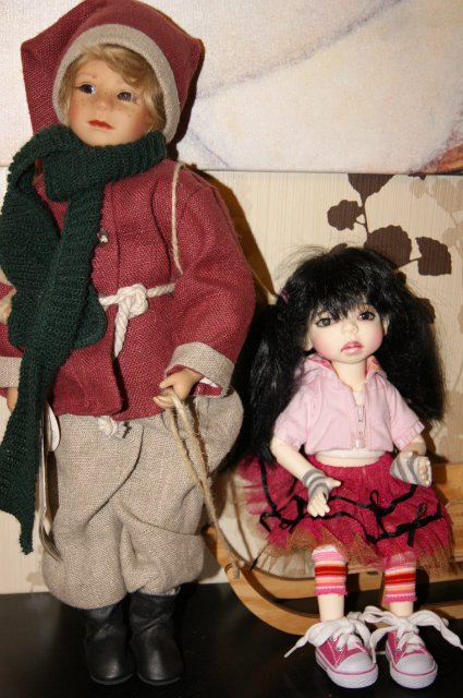 Шерочка с Машерочкой, милые Лашерочки. Kim Lasher. Шарнирные куклы Lasher dolls