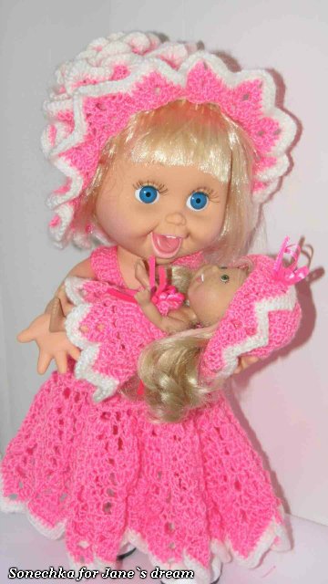 Барышни-кокетки... Все дело в шляпе??? Sonechka для Galoob - Baby Face, ч.2 (фото 6)