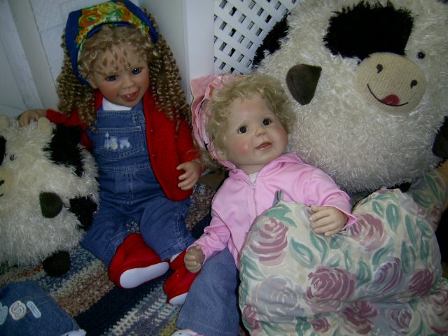 Команда в тапках: Тоська, Бабси, Розали. Коллекционные куклы (фото 2)