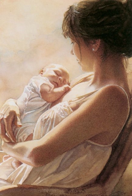 Steve Hanks - Мастер акварели. Изумительно трогательные работы известного акварелиста