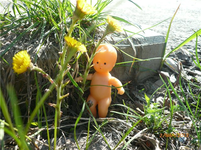 Винтажные прогулки. Кукла ГДР. Фото