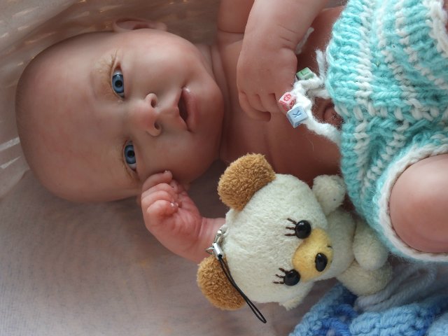 Малышка реборн Сашенька — Куклы Реборн (Reborn): работы мастеров