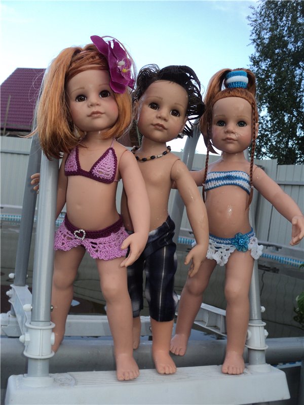 Ждем лета и верим в чудо! Куклы Готц и наряды