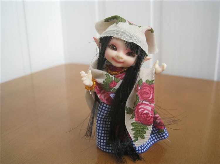 Маленькая цыганочка Рада — Куклы Fairyland (ФэйриЛэнд): BJD (БЖД) (фото 2)