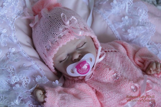 Моя лапушка Коко... Куколка реборн Виктории Вишни