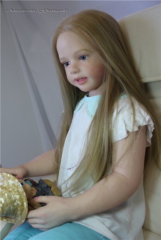 Святослава. Мой светлый ангел. Кукла реборн Анастасии Гангало