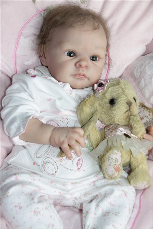 Джилл - любопытная малышка реборн | Бэйбики Джилл - любопытная малышка реборн (фото 5)