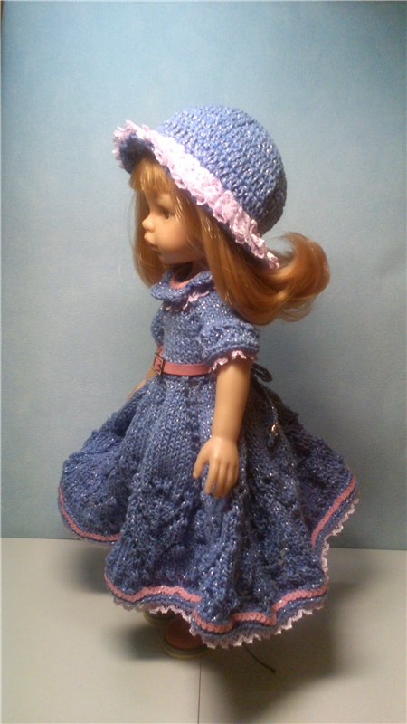 Платье "Розовый закат" для кукол Паола Рейна (фото 2)