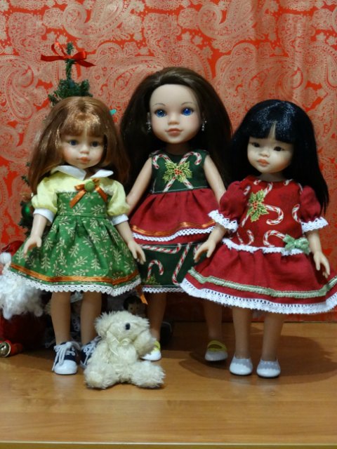 Ёлка в моём детском саду — Одежда и обувь для кукол своими руками: фото