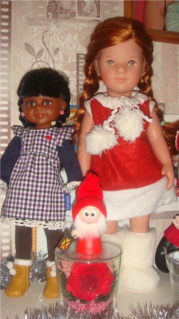 Наши куклы в ожидании Нового года (фото 6)