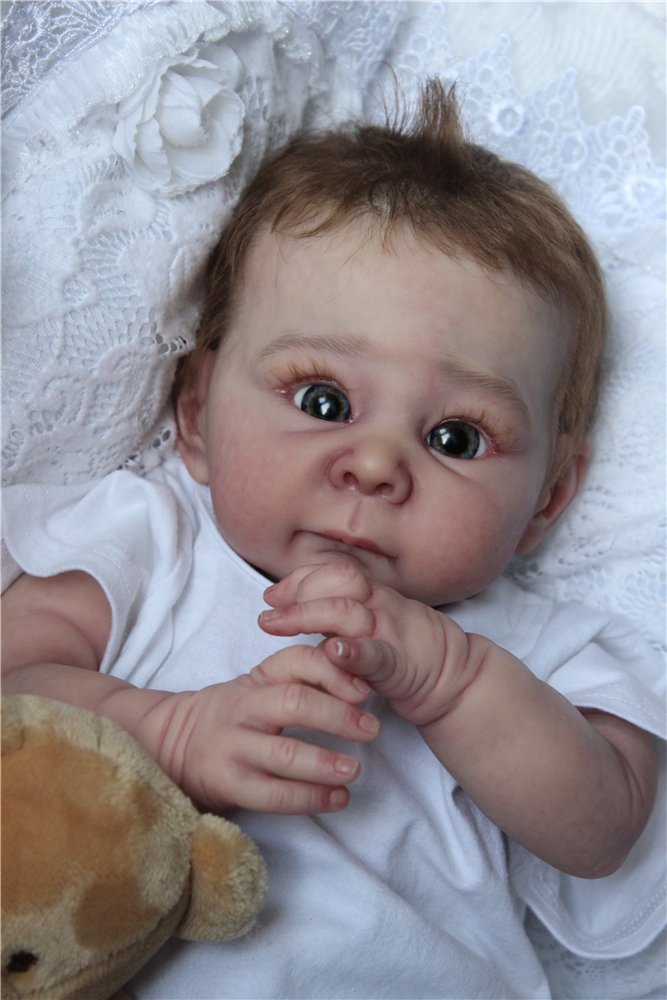 Малыш Лешенька. Куклы реборн Светланы Преображенской (фото 2)