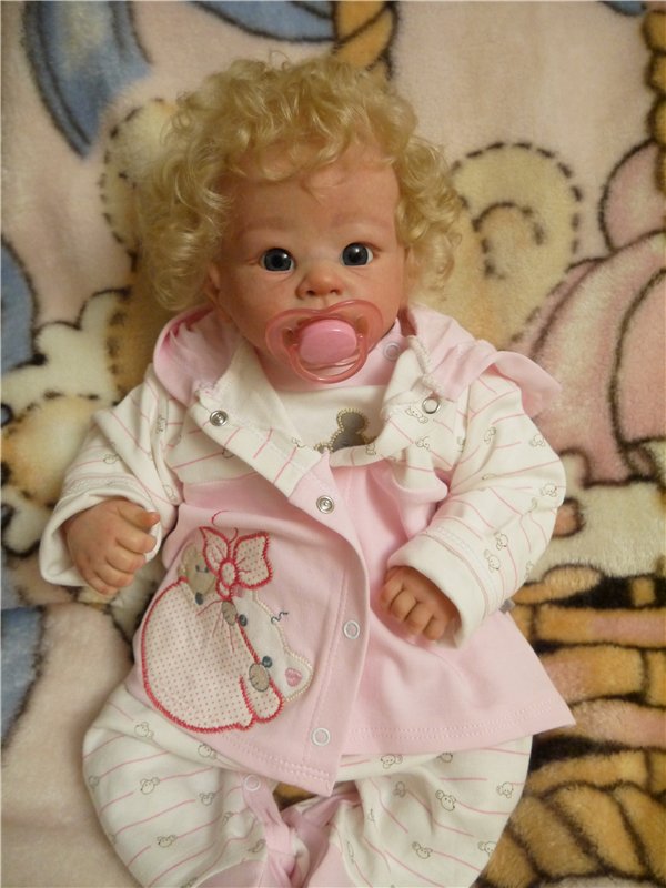 Моя Холли из молдика Holly от скульптора Linda Murray. Кукла реборн Натальи Фединой, Baby-Zest