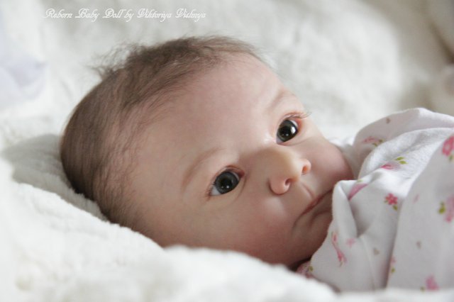 Моя малышка из нового молда Matis от Gudrun Legler. Куколка реборн Виктории Вишни