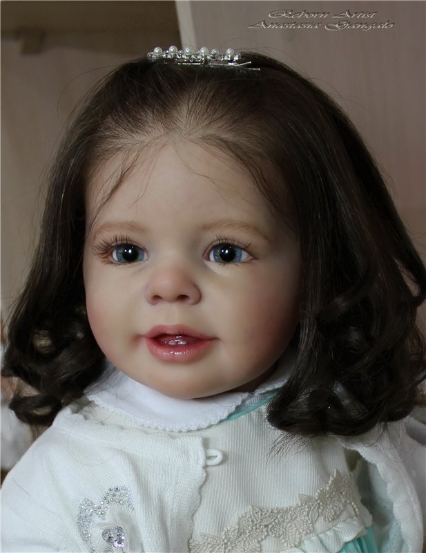 Миланочка!Кукла реборн Анастасии Гангало (фото 10)