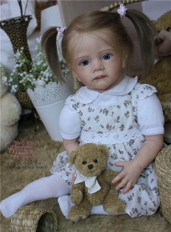 Дарина. Мой Прототип реборн Фрида от Каролы Вегерих