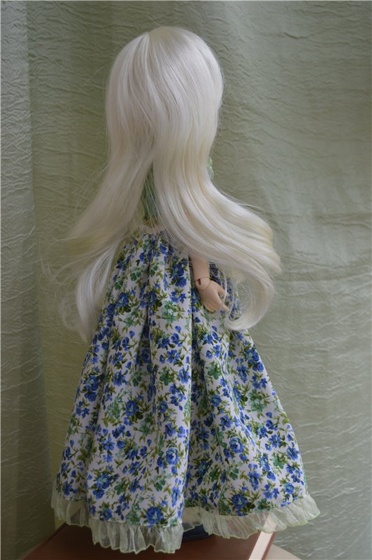 Синие розы — Одежда и обувь для кукол своими руками: фото