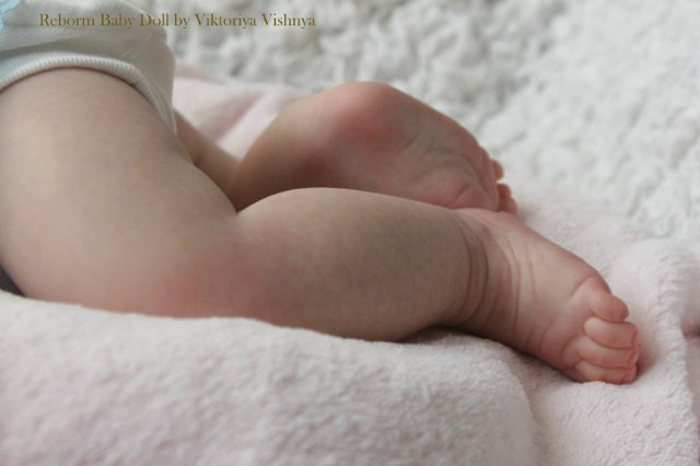 Летнее солнышко... Сабриночка. Куколка реборн Виктории Вишни