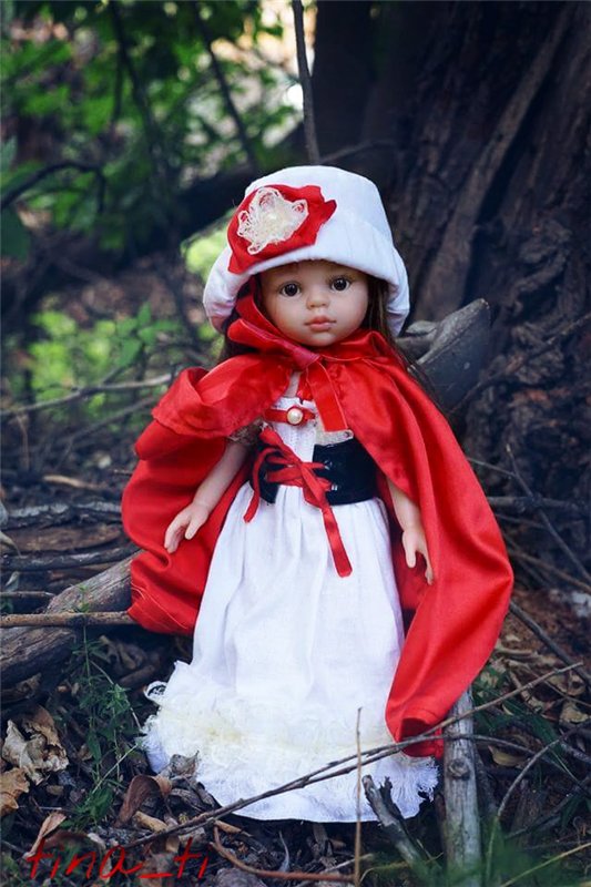 Кукла и ее девочка...Little red riding hood. Часть вторая (лесная) (фото 4)