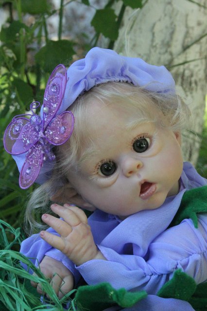 Офелька-стрекоза, куклёныш реборн Элины Кудрявцевой