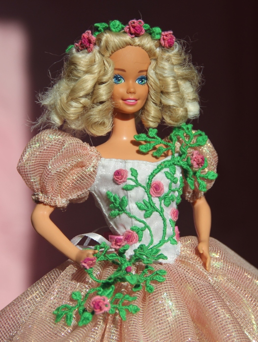 Простушка и розовый куст — Реставрация и преображение кукол: ремонт