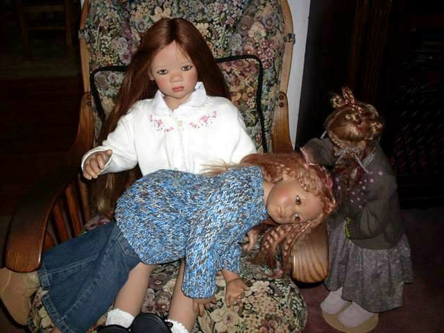 Коротенькая Химко-сказка. Куклы Annette Himstedt (фото 7)