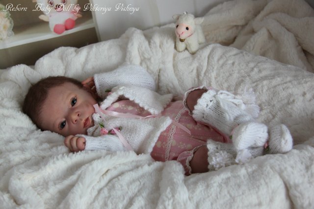 Аделиночка 2... Куколка реборн Виктории Вишни