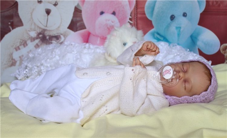 Сплюшка Сосо-2. Кукла реборн Елены Иваховой (фото 9)