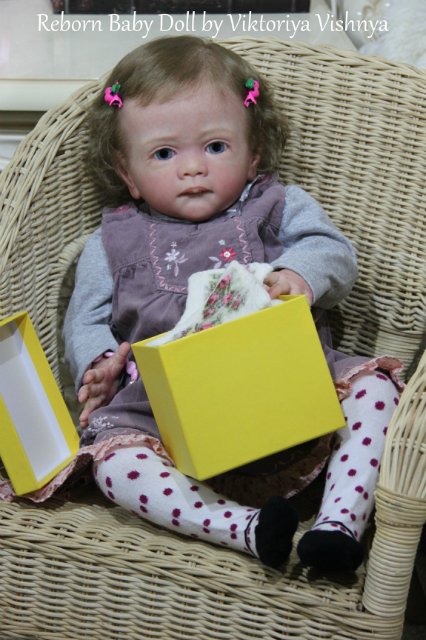 Настенька из сказки Морозко! Куколка реборн Виктории Вишни