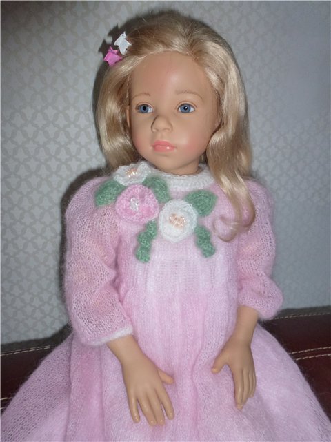 Первая "ласточка", коллекционная кукла от Элизабет Линднер (фото 2)