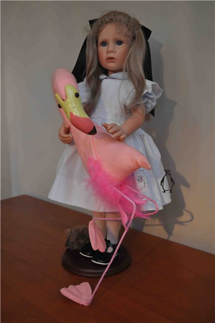 Алиса в стране чудес. Авторская кукла Julie Good-Kruger (фото 3)