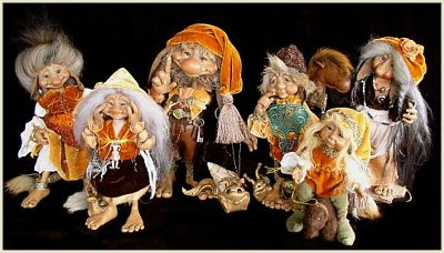Микромир Силке Янас-Шлессер. Куклы Silke Janas-Schloesser dolls