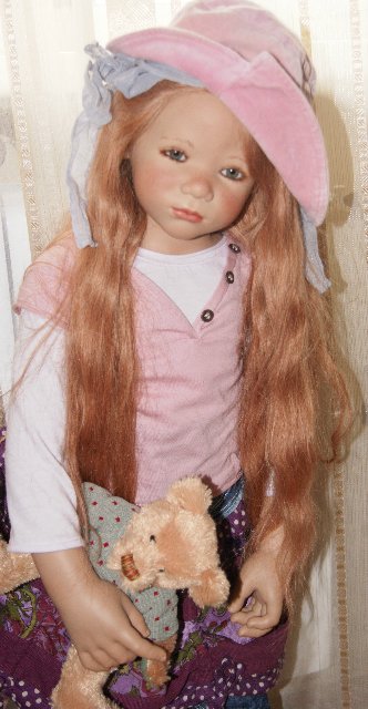 Нежнейшая Нелла - умница и красавица Annete Himstedt коллекция 2007 года (фото 4)