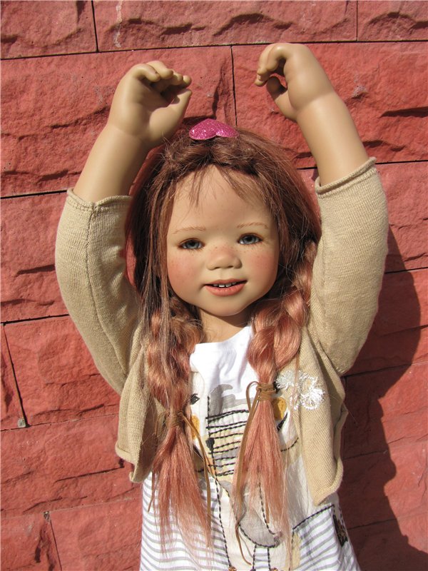 Вспоминая теплые дни. Полуденные танцы кукол Annette Himstedt