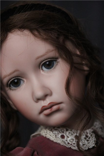 Фарфоровая кукла Белинда от Анджелы и Джона Баркер