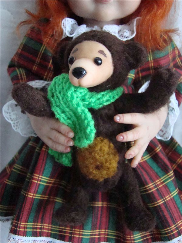 Отдыхая от заказов. Авторские куклы Кондрашовой Ирины