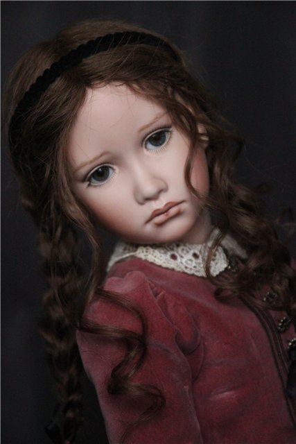 Фарфоровая кукла Белинда от Анджелы и Джона Баркер