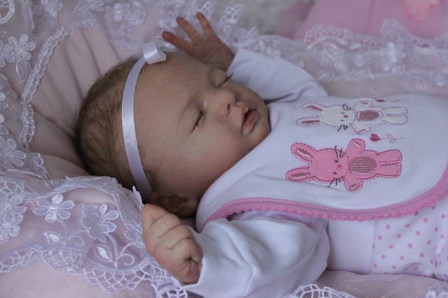 Спящая красавица Джульетта! Куколка реборн Виктории Вишни