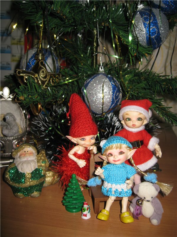 С Рождеством! Куклы БЖД — Куклы Fairyland (ФэйриЛэнд): BJD (БЖД) (фото 9)