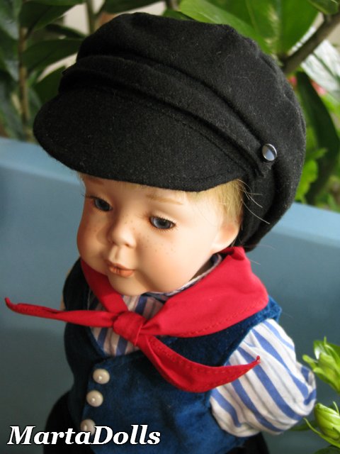 Сладкая парочка. Фарфоровые куклы от Донны Руберт в национальных народных голландских костюмах (фото 4)