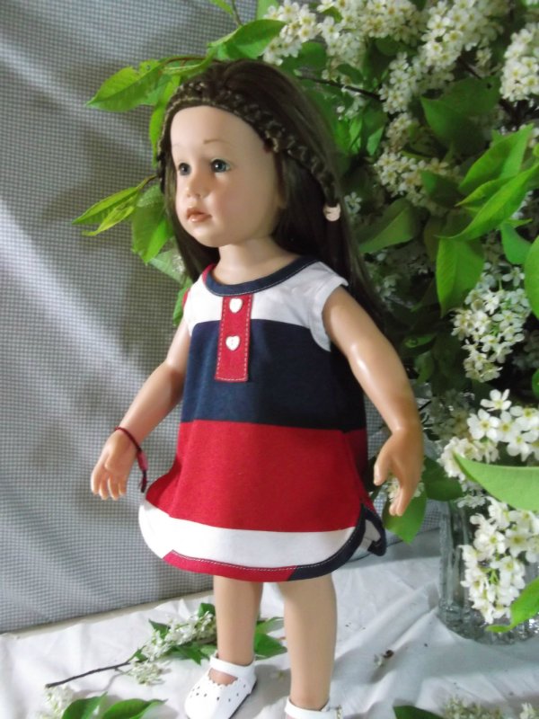 Трикотаж бывает разным. Наряды для кукол Готц