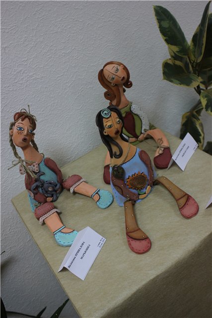 "Кукольный вернисаж". V выставка авторских кукол и медведей Тедди в Нижнем Новгороде 2014 (фото 5)