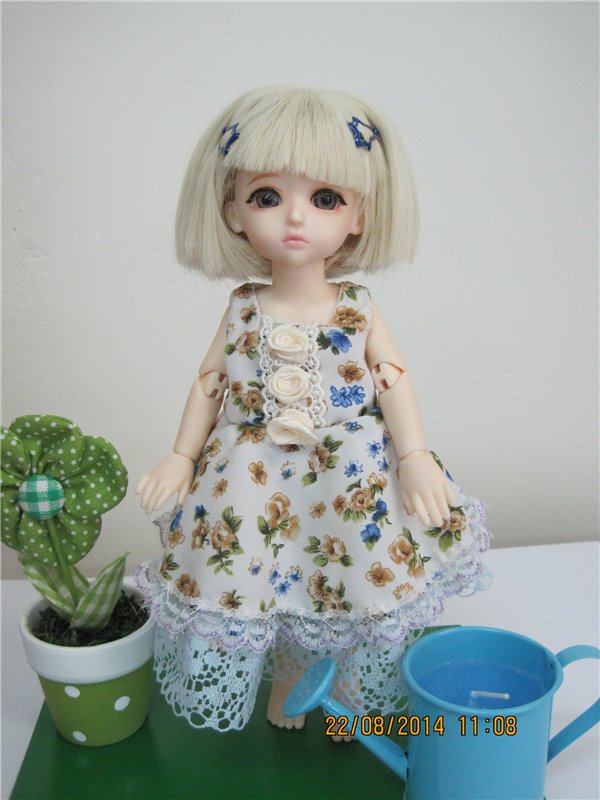 Обновочки для Анечки. Куколка БЖД из молда Близнецы от Кастом Хаус, рост 24 см