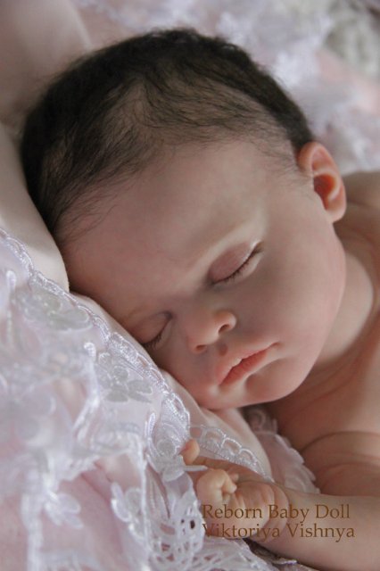Моя лапушка Коко... Куколка реборн Виктории Вишни