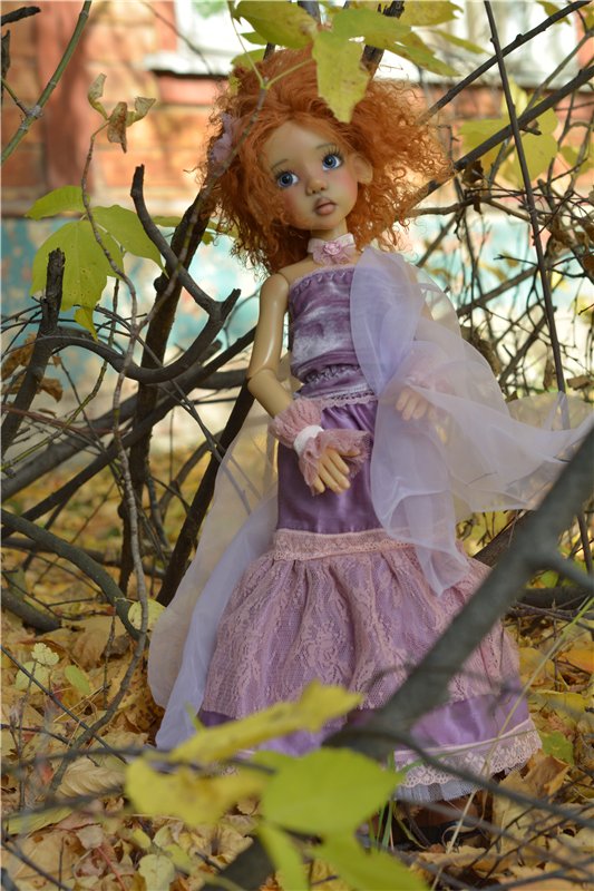 Осенние мелодии. Кукла Kaye Wiggs (фото 2)