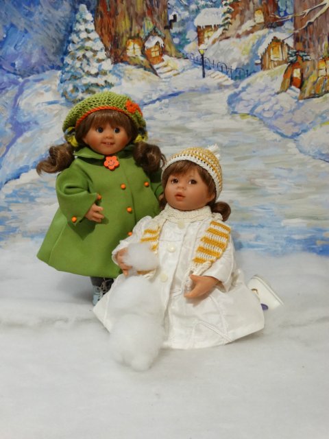 Прогулка зимним вечером. Вихтели Rosemarie Anna Muller