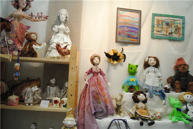 Выставка на Тишинке "ГРАНД ТЕКСТИЛЬ" 2014. Страна Мастеров. Текстильные игрушки, куклы, авторская одежда