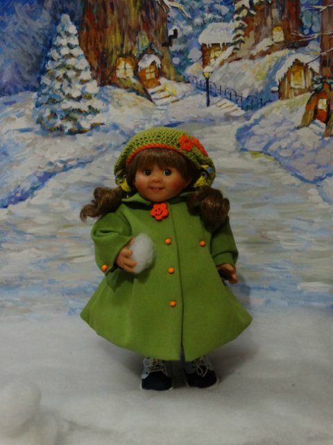 Прогулка зимним вечером. Вихтели Rosemarie Anna Muller