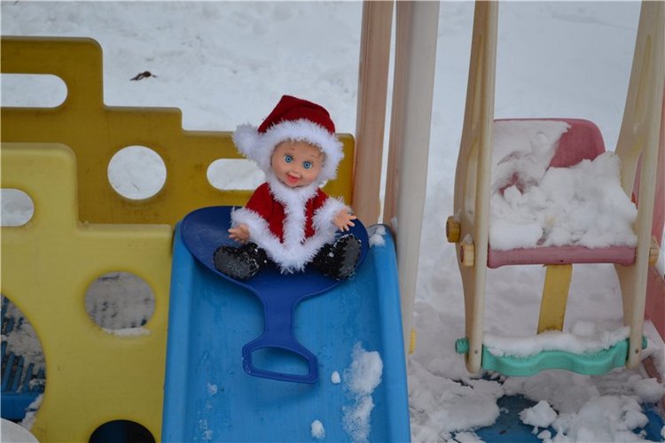 Веселая прогулка Пенни Санты- часть 2 | Бэйбики Веселая прогулка Пенни Санты- часть 2 (фото 5)